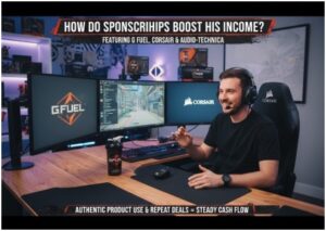How Do Sponsorships Boost His Income?