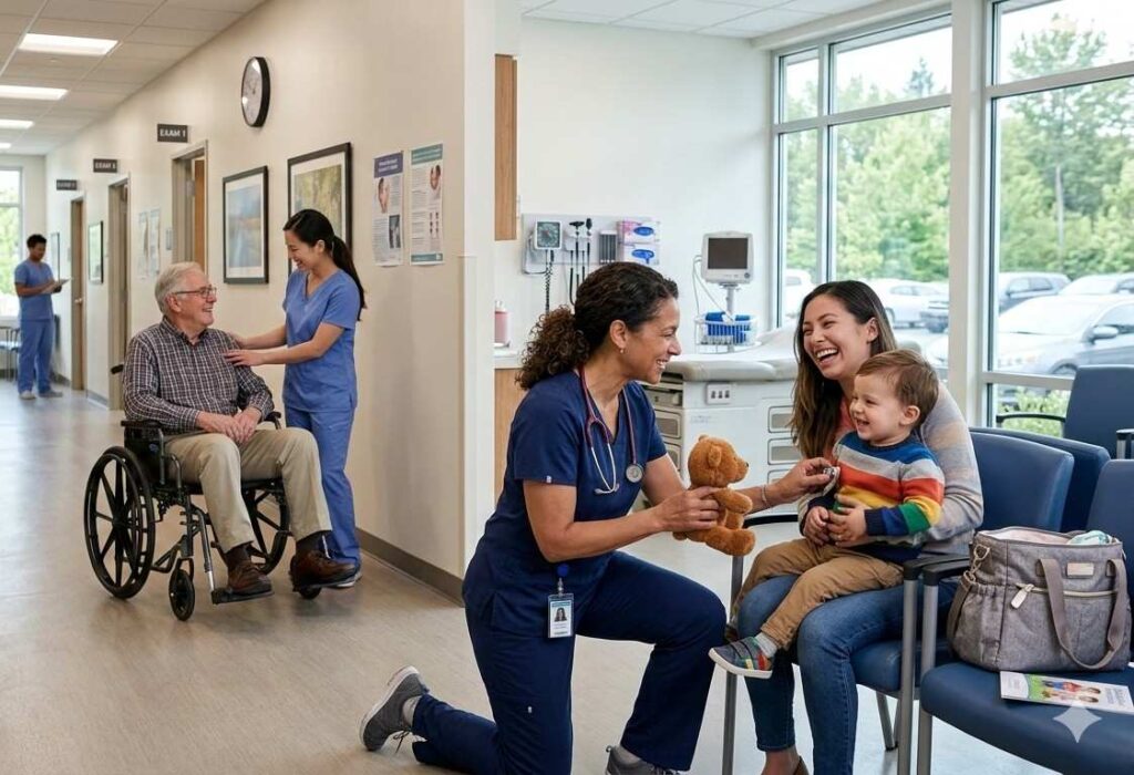 Consider Experience With Patients of All Ages