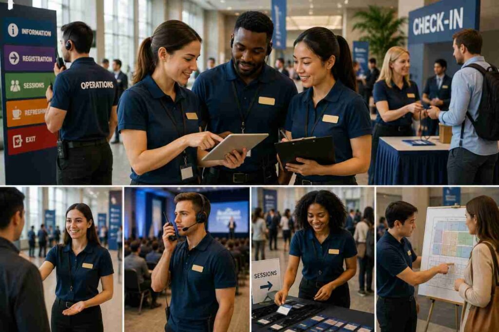 Event Teams Use Name Tags to Create Structure, Not Just Introductions